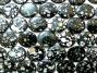 18-20mm Liquorice Black Speckled Shell Coin